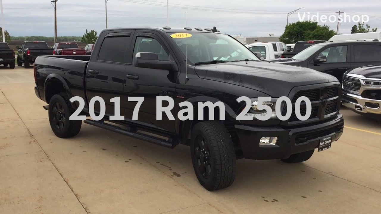 2017 Ram 2500 6.4l Hemi Laramie - YouTube