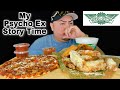 Pizza & Wings Mukbang • MY PSYCHO EX STORYTIME