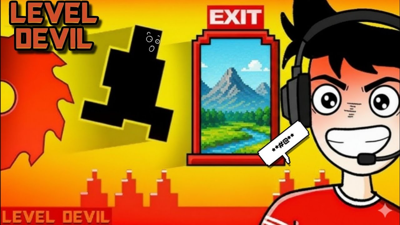 “This Game Is Pure TROLL 😭 | Level Devil”