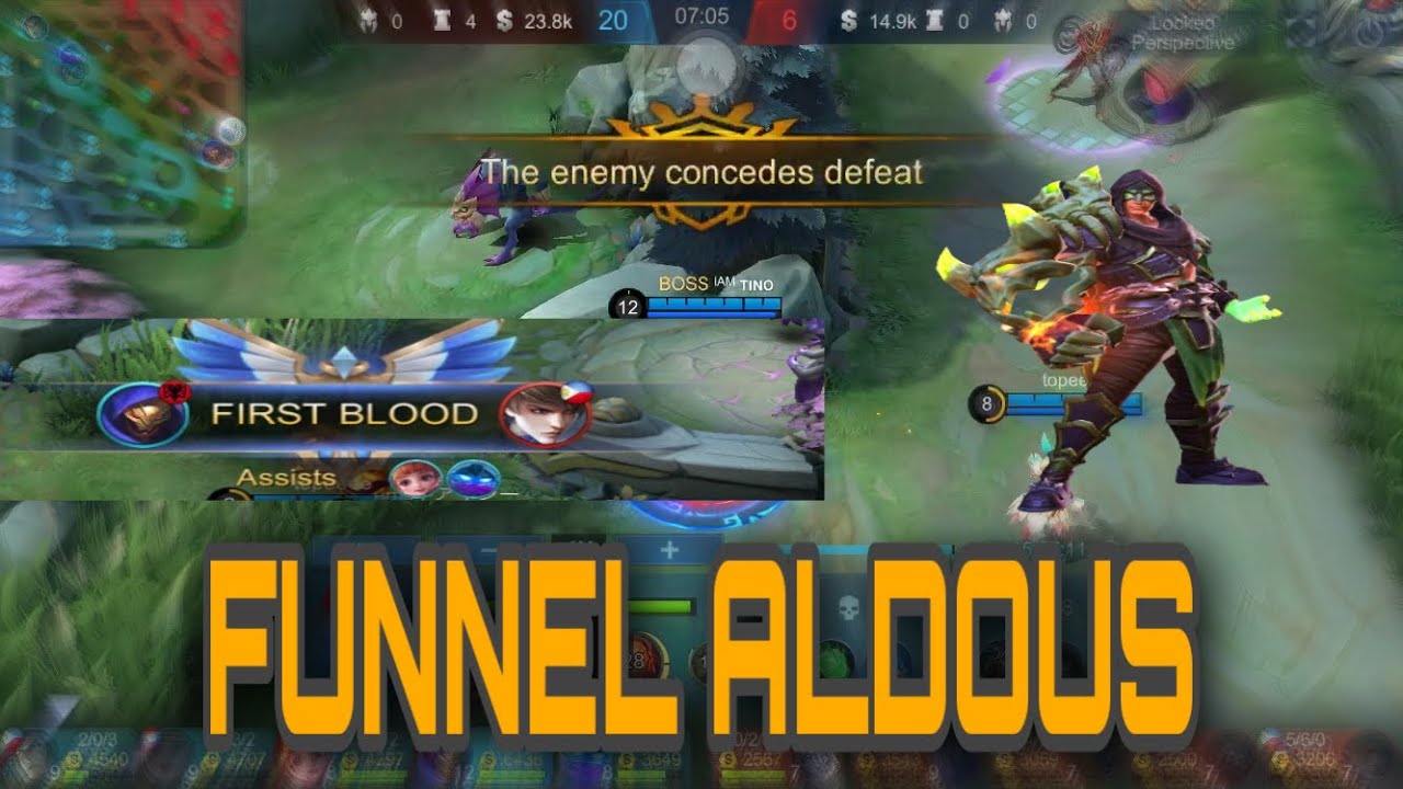 Funnel Aldous by ᴵᴬᴹ тιɴo Mobile Legends YouTube