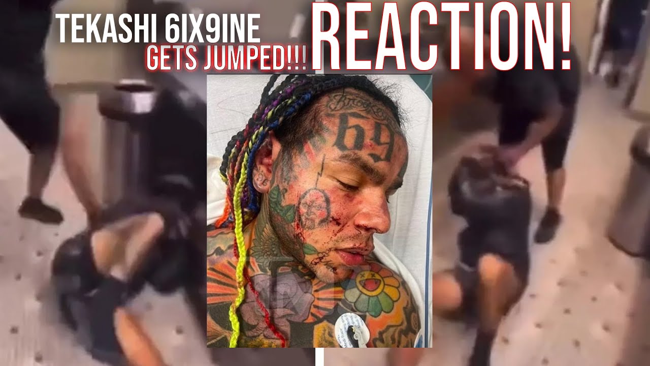 TEKASHI 6IX9INE gets JUMPED! - YouTube