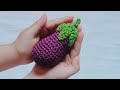 كروشيه باذنجان اميجرومي كيووت وسهلة جدا