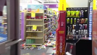 VIDEO: Downtown Raleigh CVS looted, fire set outside