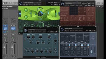 Designing an 808 Chain Using Stock Logic Pro X Sounds and Plugins!