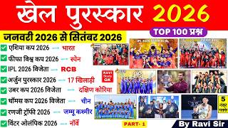 Sports Current Affairs 2026 | खेल पुरस्कार 2026 | Khel Puraskar 2026 | Important Sports Awards 2026 screenshot 4