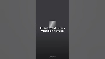 please help :( #roblox #blackscreen #shorts #help