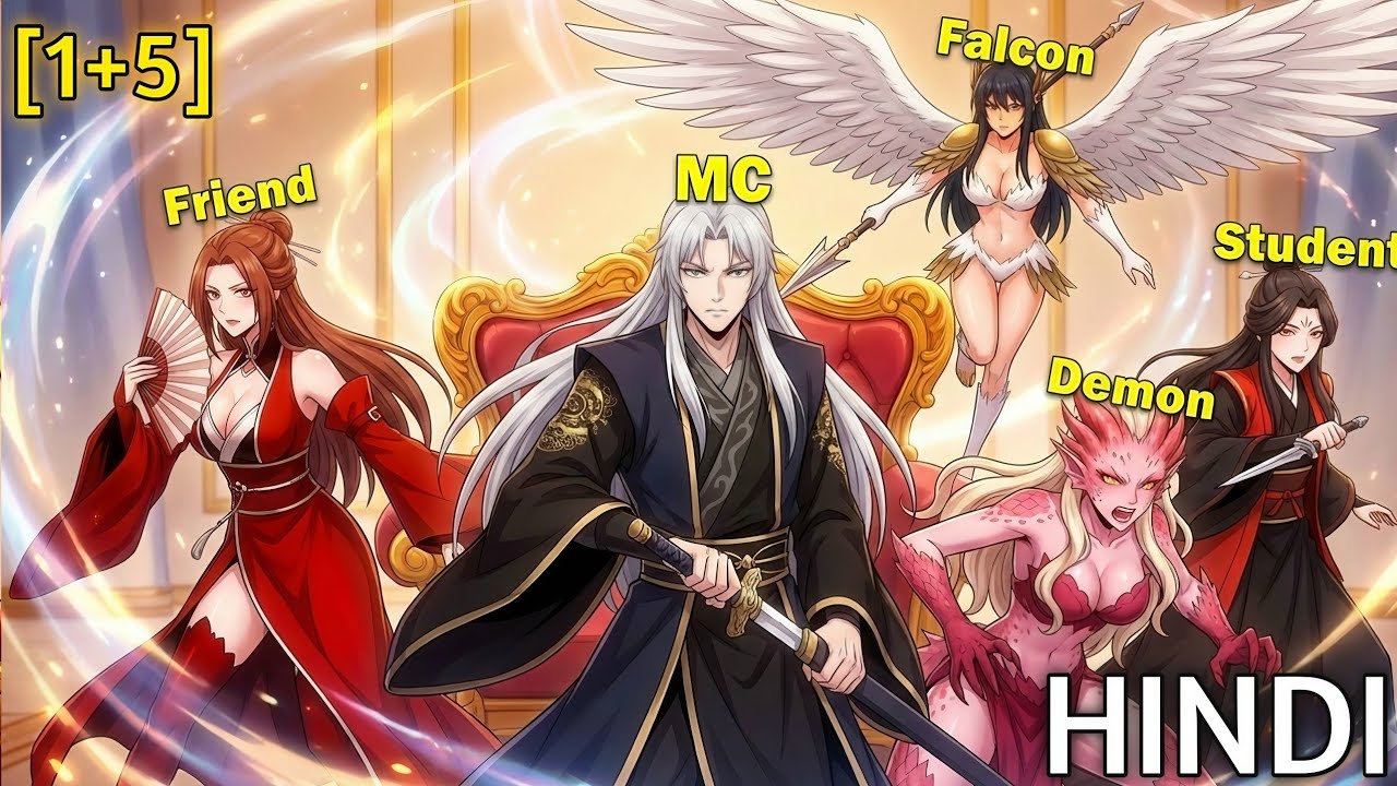 [1+5] He Was Just a Normal Student… Until He Started Leveling 100x Faster 😱🔥 | Manhwa Recap Hindi