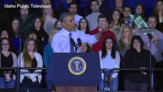 President Obama Speech in Boise Idaho