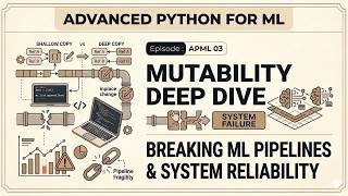 APML 03 | How Mutability Breaking ML Pipelines &amp; System Reliability | Advance Python for ML (Lec 03)