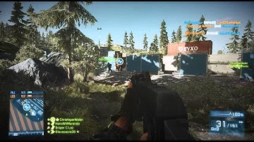 BF3 End Game TDM Kaisar Railroad CTF NEW