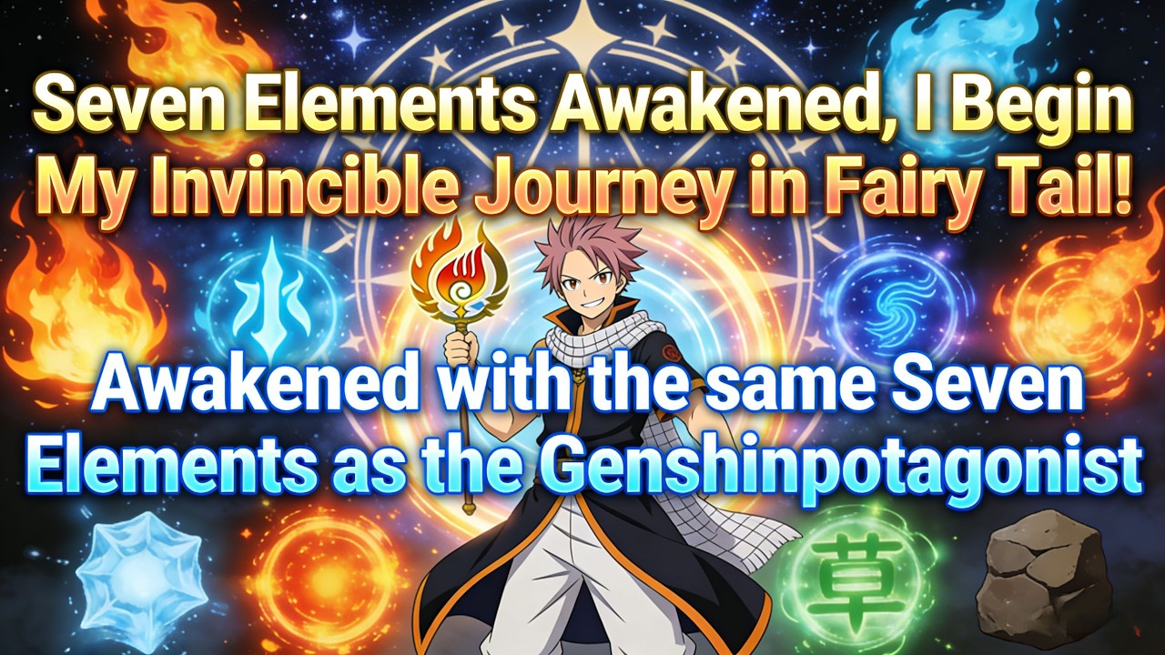 Seven Elements Awakened, I Begin My Invincible Journey in Fairy Tail! #fairytail #natsu