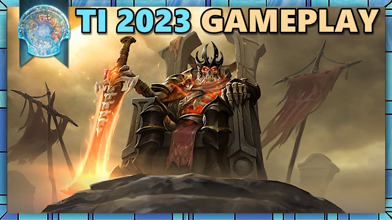 TI 2023 - Wraith King Gameplay | Dota 2 german - YouTube