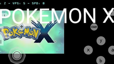 CITRA MMJ - citra 3DS emulator on android - pokemon X - Samsung Galaxy S10+