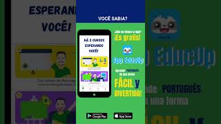 Aprende #portugués de una forma fácil y divertida! Baja la App EducUp! #clasesdeportugues #brasil screenshot 5