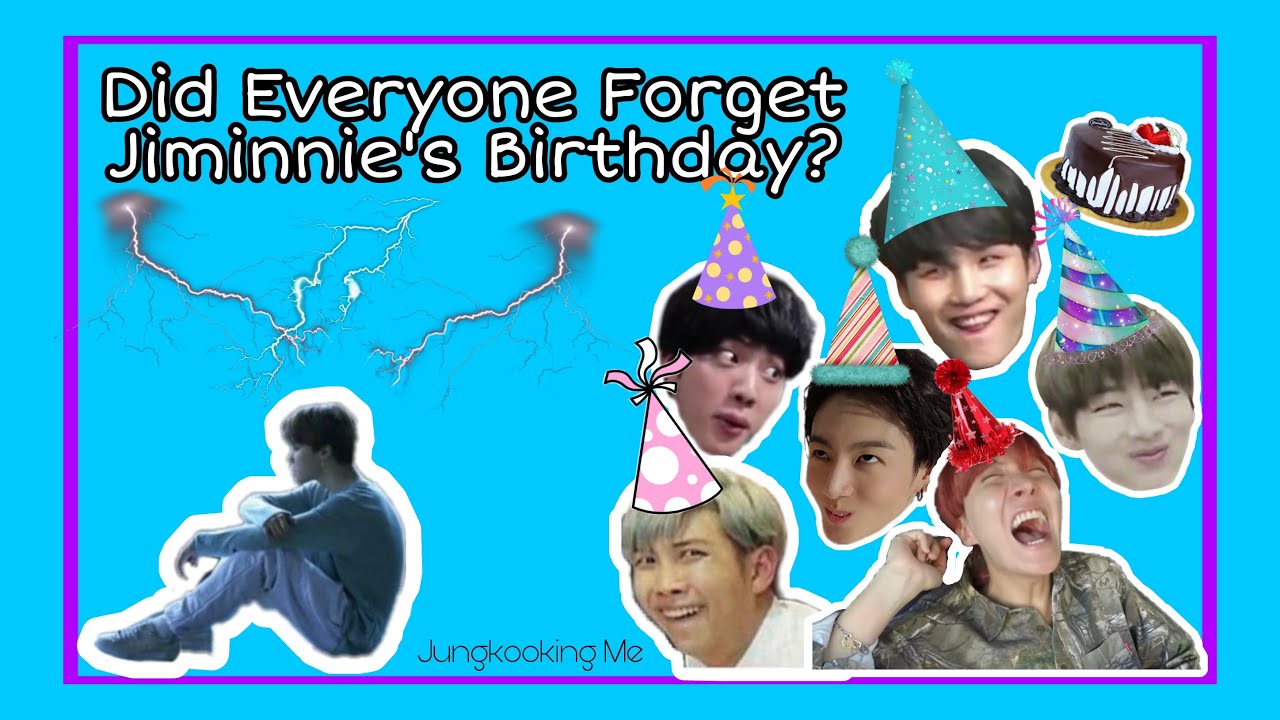 bts stickman animation - Did Everyone Forget Jiminnie's Birthday?