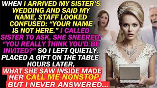 They Humiliated Me at the Wedding… My Revenge Gift Shocked Everyone