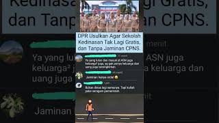 Dpr Usul Agar Sekolah Kedinasan Tidak Lagi Gratis Dan Tanpa Jaminan Cpns komentarnetizen
