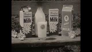 Borden Dairy Company  - Milk  - The Football Game - Vintage Commercial - 1960s