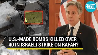 Blinken 'Unsure' If Israel Used U.S.-Made Bombs In Strike On Rafah Camp That Killed 45 Gazans