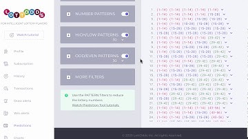 LOTTODDS.COM:  BEST MEGAMILLIONS NUMBERS TO PLAY -PT 1- 12-16-20