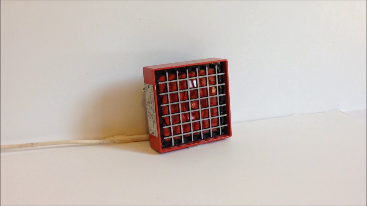 Simplex 4048-R Fire Alarm Horn | VERY RARE - YouTube