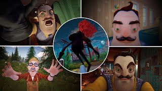 All Hello Neighbor Games Jumpscares by Gaming with ACK 251,891 views 3 months ago 8 minutes, 28 seconds
