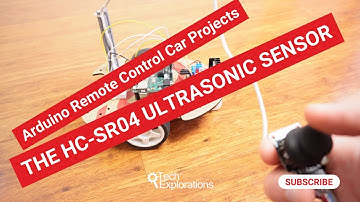Arduino Remote Control Car Projects - The HC-SR04 ultrasonic sensor