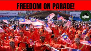 Over 100,000 fill Putrajaya as troops, armour and performers mark Malaysia's 69th National Day