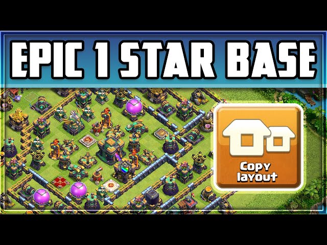 14 ATTACKS = 8 X 1 STAR!!! BEST TH14 Base With TH14 Base Link