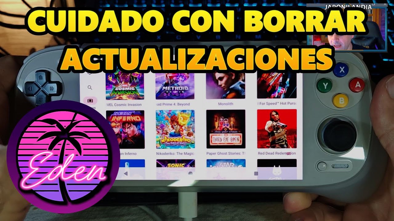 Libera espacio oculto en tu emulador de Switch para Android | Retroid Pocket G2