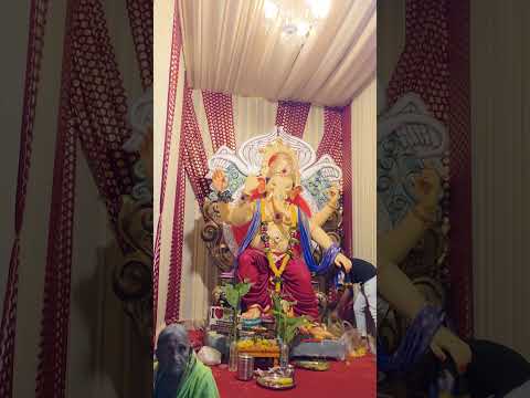 संगमनेर शहरातील विविध गणेश मंडळांना भेटी देऊन श्री गणरायाचे दर्शन घेत आरती केली.