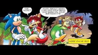 Sonic The Hedgehog Issue 172 Comic Drama- A Truth To The Heart