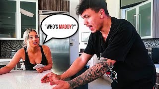 CALLING MY GIRLFRIEND ANOTHER GIRLS NAME PRANK *PSYCHO REACTION*
