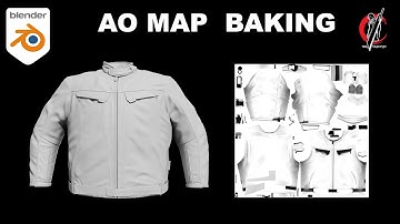 HOW TO BAKE AMBIENT OCCLUSION MAP IN BLENDER