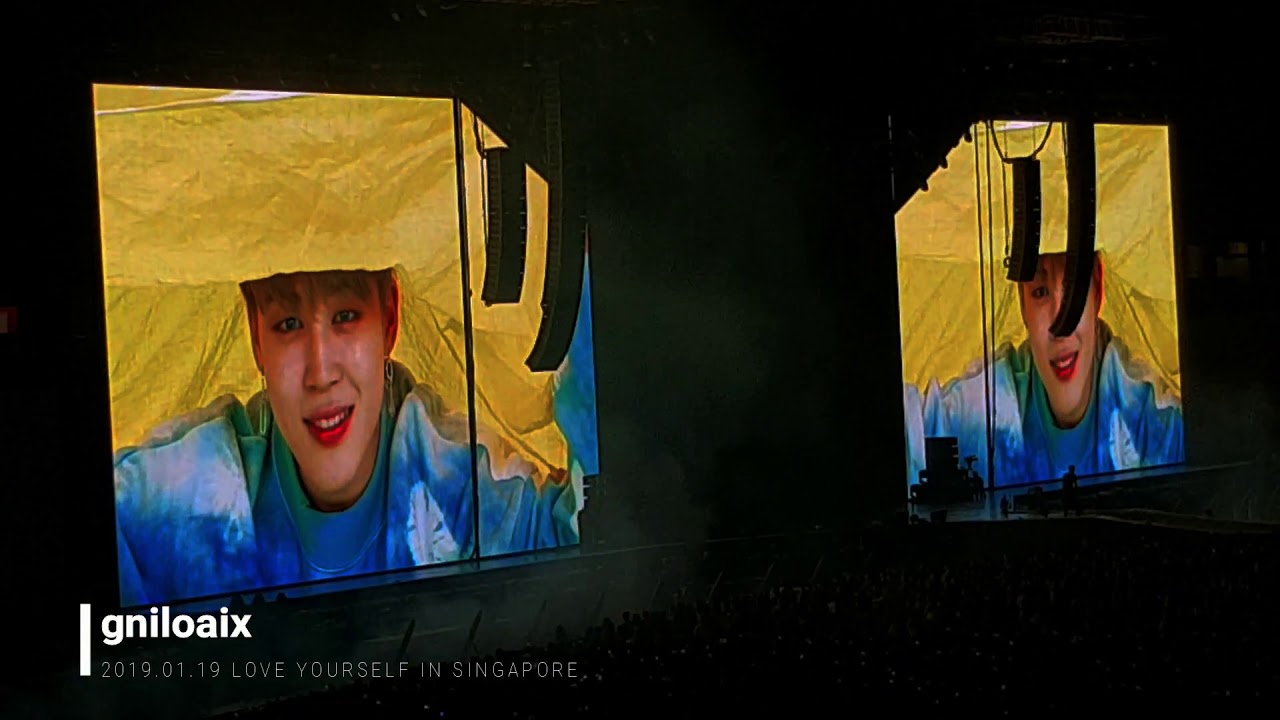 190119 BTS LOVE YOURSELF IN SINGAPORE - VCR - RM & JIMIN