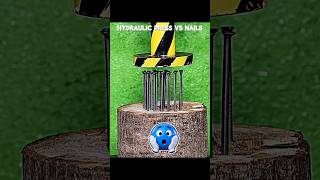“Hydraulic Press vs Nails 😳🔥 | Wait For It… 💥 | Satisfying Crush 😎#shorts #ytshorts#Trollface