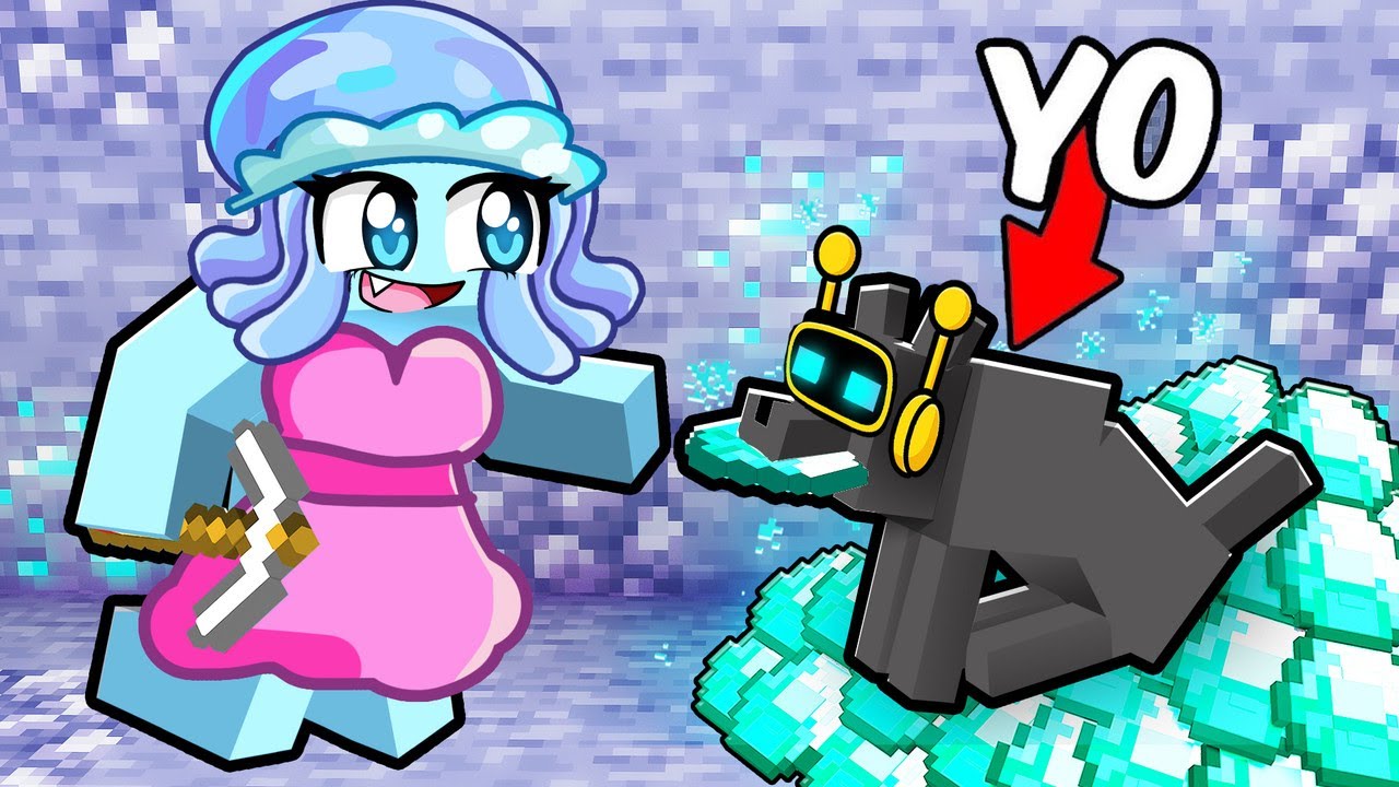 Me CONVERTI en PERRO para AYUDAR a MI AMIGA en MINECRAFT!