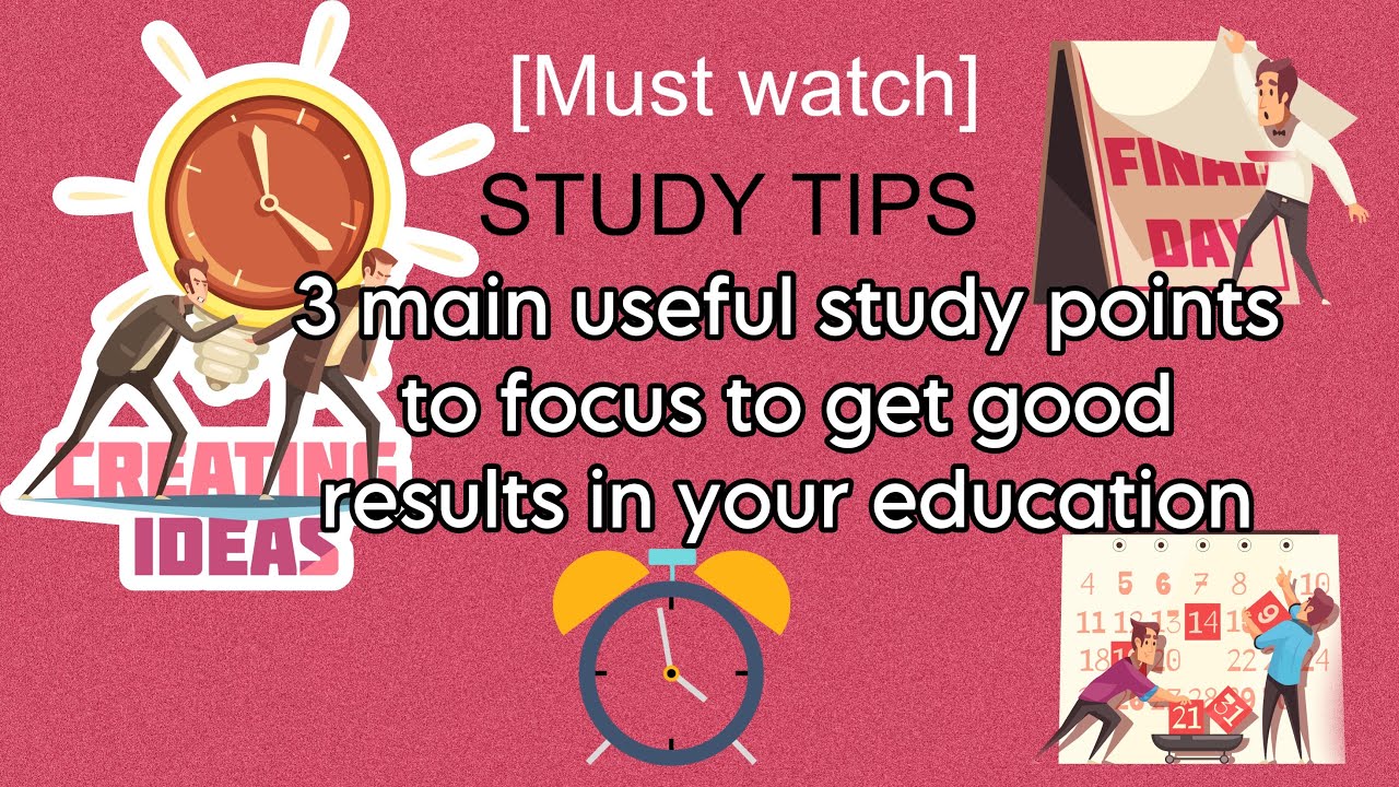 3 key study tips to achieve highest #Studytip #Education - YouTube