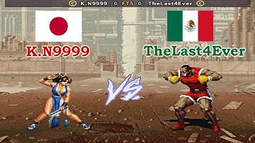 SNK vs. Capcom - SVC Chaos Super Plus - K.N9999 vs TheLast4Ever FT5