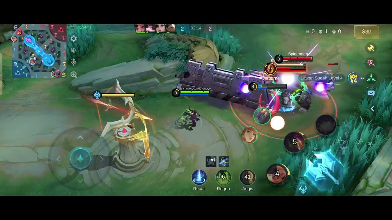 Full match, best posisioning Hanabi EPIC COMEBACK 