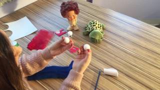 Çoraptan Kukla Süperman Yapımı