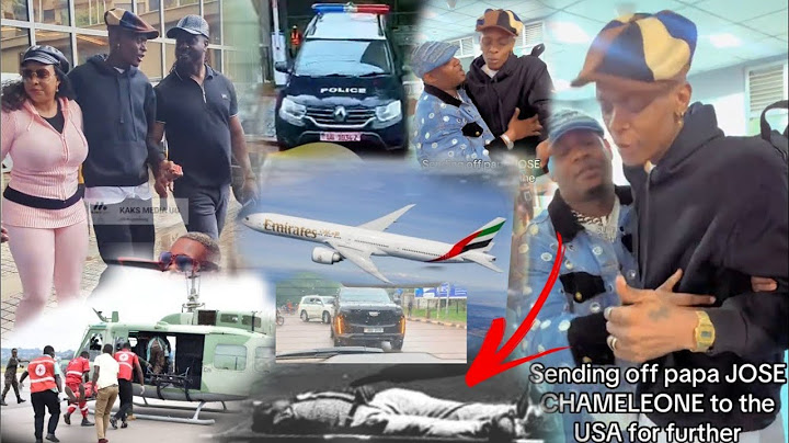 Breaking News! Agudewo Ekigwo Jose Chameleon Embeera Mbi Mulwade nnyo ku Kisawe Nga Agenda America