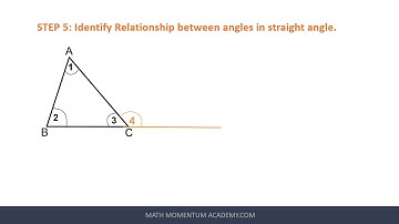 proof exterior angle of triangle equals sum of the two opposite interior angles