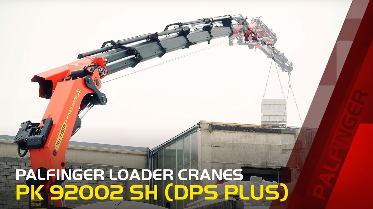 PALFINGER Loader Cranes / Ladekrane PK 92002SH (DPS Plus) YouTube