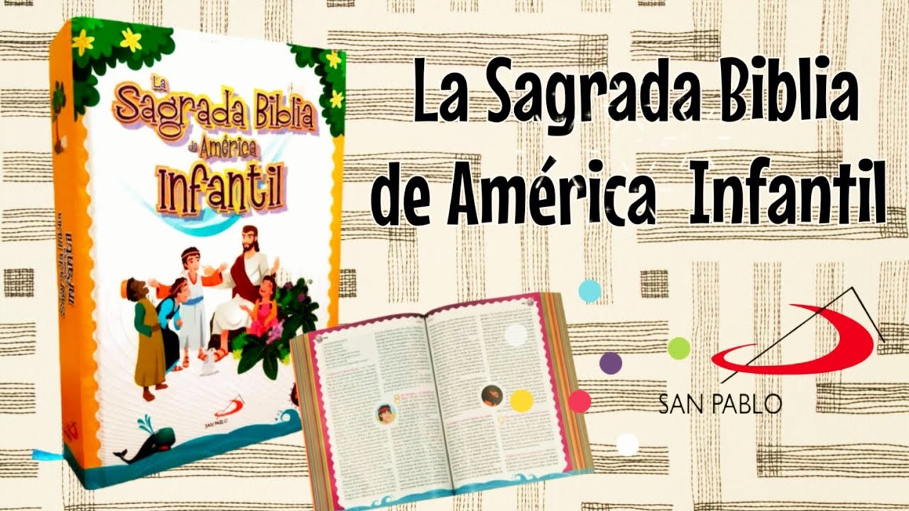 La Sagrada Biblia de América Infantil  - Editorial San Pablo (Tapa dura)
