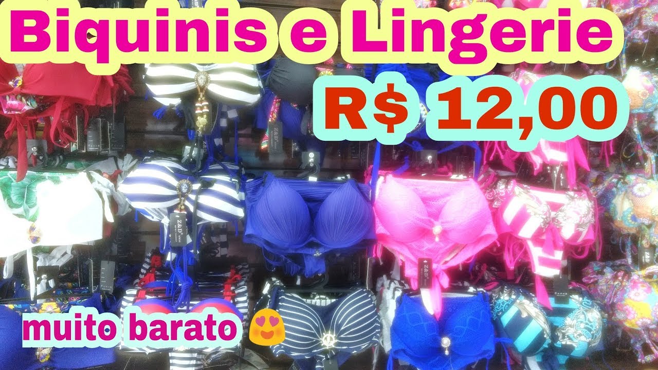 lojas de roupas intimas no brás