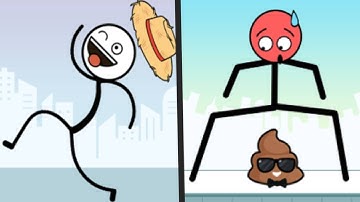 GOMU GOMAN vs MR LONG LEGS - New Games STICKMAN Satisfying Double Mobile Gameplay Walkthrough ios