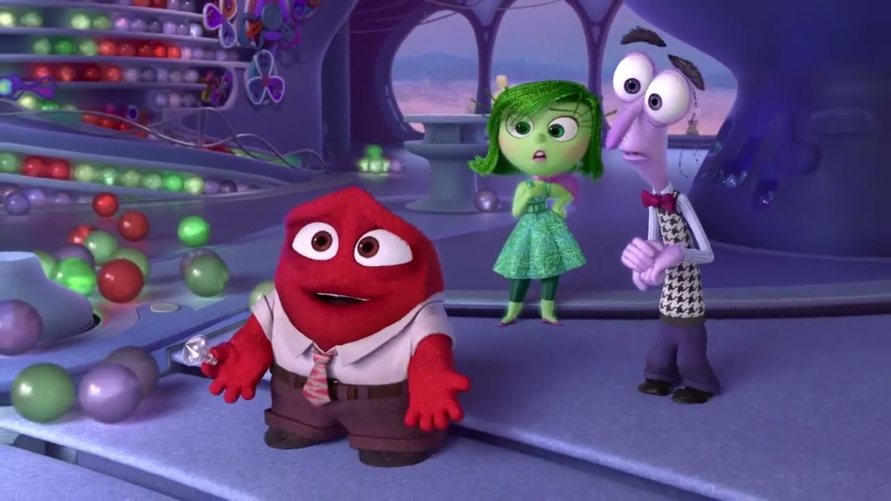 Emotions quit scene (Inside Out 2015)