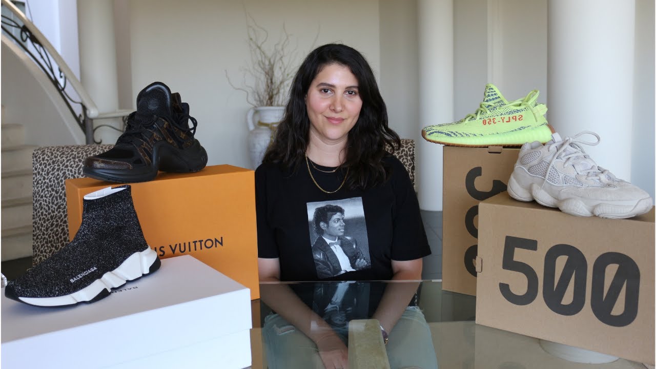 SNEAKER HYPE: BALENCIAGA, LOUIS VUITTON, YEEZY REVIEW + MOD-SHOTS!! -  YouTube