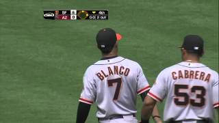 2012/04/08 Blanco's diving catch